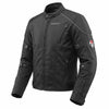 RIDERACT® Waterproof Motorbike Jacket – Classic Black