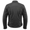 RIDERACT® Waterproof Motorbike Jacket – Classic Black
