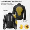 RIDERACT® Men’s Waterproof Touring Motorcycle Jacket – Companion