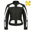 RIDERACT® Womens Motorcycle Jacket Waterproof – Bella