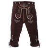 Mens Trachten Oktoberfest outfit Kniebundhosen Brown