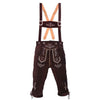 Mens Trachten Oktoberfest outfit Kniebundhosen Brown