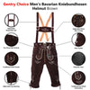 Mens Trachten Oktoberfest outfit Kniebundhosen Brown