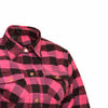 RIDERACT® Reinforced Women's Motorcycle Shirt | Road Series Pink