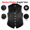Argyll Jacket & Vest Black