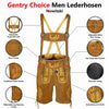 Men's Oktoberfest outfit Suede Leather Short Lederhosen