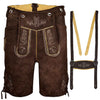 Men's Oktoberfest outfit Suede Leather Short Lederhosen