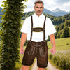 Men's Oktoberfest outfit Suede Leather Short Lederhosen