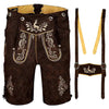 Men's Oktoberfest outfit Suede Leather Short Lederhosen