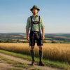 Men's Oktoberfest outfit Suede Leather Short Lederhosen