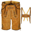 Men's Oktoberfest Costume Suede Leather Short Lederhosen