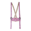 Women’s Lederhosen – Rose Pink Suede Leather Shorts