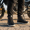 RIDERACT® Mens Motorcycle Shoes Black | Integral Motorcycle Sneakers