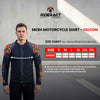 RIDERACT® Mesh Motorcycle Shirt Falcon – CE Level 2 Body Armour
