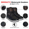 RIDERACT® Casual Motorcycle Boots & Sneakers | Motorbike Boots Black
