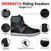 RIDERACT® Tango Men’s Motorbike Boots | Black Motorcycle Sneakers & Shoes