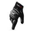 RIDERACT® Summer Biker Gloves - RexOne Black