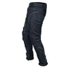RIDERACT® Mens Cordura Waterproof Motorcycle Pant | Titan Black Motorbike Pants