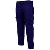 RIDERACT® Mens Cotton Motorcycle Cargo Pant Blue Reinforced with Aramid Fiber