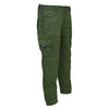 RIDERACT® Mens Cotton Motorcycle Cargo Pant | Green Reinforced Riding Trousers