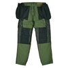 RIDERACT® Mens Cotton Motorcycle Cargo Pant | Green Reinforced Riding Trousers