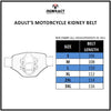 RIDERACT® Motorcycle Kidney Belt MkProtec-20 Orange
