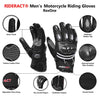 RIDERACT® Summer Biker Gloves - RexOne Black