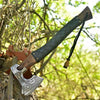 Viking Bearded Axe Hatchet with Ashwood Handle Ubba AXE104BLK