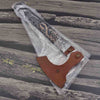 Viking Bearded Axe with Leather Wrapped Ashwood Handle Guthrum AXE105BLK