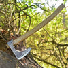 Viking Axe with Walnut Handle I Norse AXE101GLD
