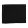 Minimalist Business Leather Wallet Black