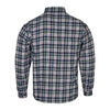 RIDERACT® Men’s Riding Motorcycle Shirt | Reinforced Flannel Jacket - Box Check