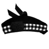 Glengarry Hat Black & White Diced