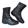 RIDERACT® Waterproof Motorcycle Boots | Black Surface Motorbike Boots