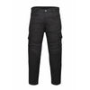 RIDERACT® Men’s Cotton Motorbike Cargo Pants | Black Motorcycle Cargo Trousers