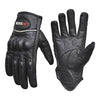 RIDERACT® Leather Motorcycle Gloves | Unisex SB1-Pro Biker Gloves
