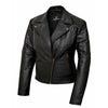 RIDERACT® Womens Motorcycle Jacket Black Velocity | Biker Jacket