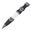 Sgian Dubh Blue Stone with Blade
