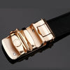 Adjustable Leather Belt Auto locking Buckle 101F