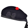 Glengarry Hat Plain Black