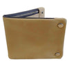 Business Leather Wallet Trifold Tan Brown WTM210