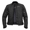 RIDERACT® Waterproof Motorbike Jacket | Classic Black Motorcycle Jacket