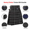 Tartan Kilt Granite 8 Yards