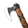 Ragnar Viking Axe Hatchet with Natural Wood Floki AXE042BLK