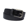 Business Grade Leather Belt Dotted Pattern Black
