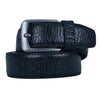 Crocodile Designer Leather Belt CrocOne Black