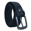 Crocodile Designer Leather Belt CrocOne Black