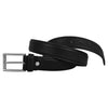 Men's Dress Leather Belt Salika Black