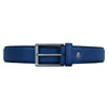 Men's Dress Leather Belt Salika Blue