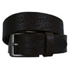 Formal Designer Crocodile Grain Leather Belt Dark Brown - BTM136